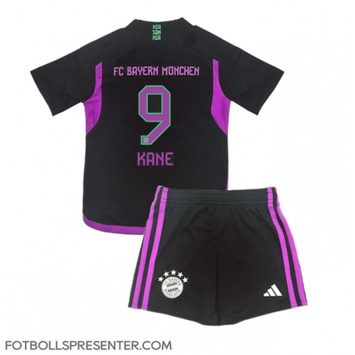 Bayern Munich Harry Kane #9 Bortatröja Barn 2023-24 Kortärmad (+ korta byxor)